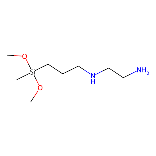 N-(β-氨乙基-γ-氨丙基)甲基二甲氧基硅烷,3069-29-2,≥96%,阿拉丁产品图