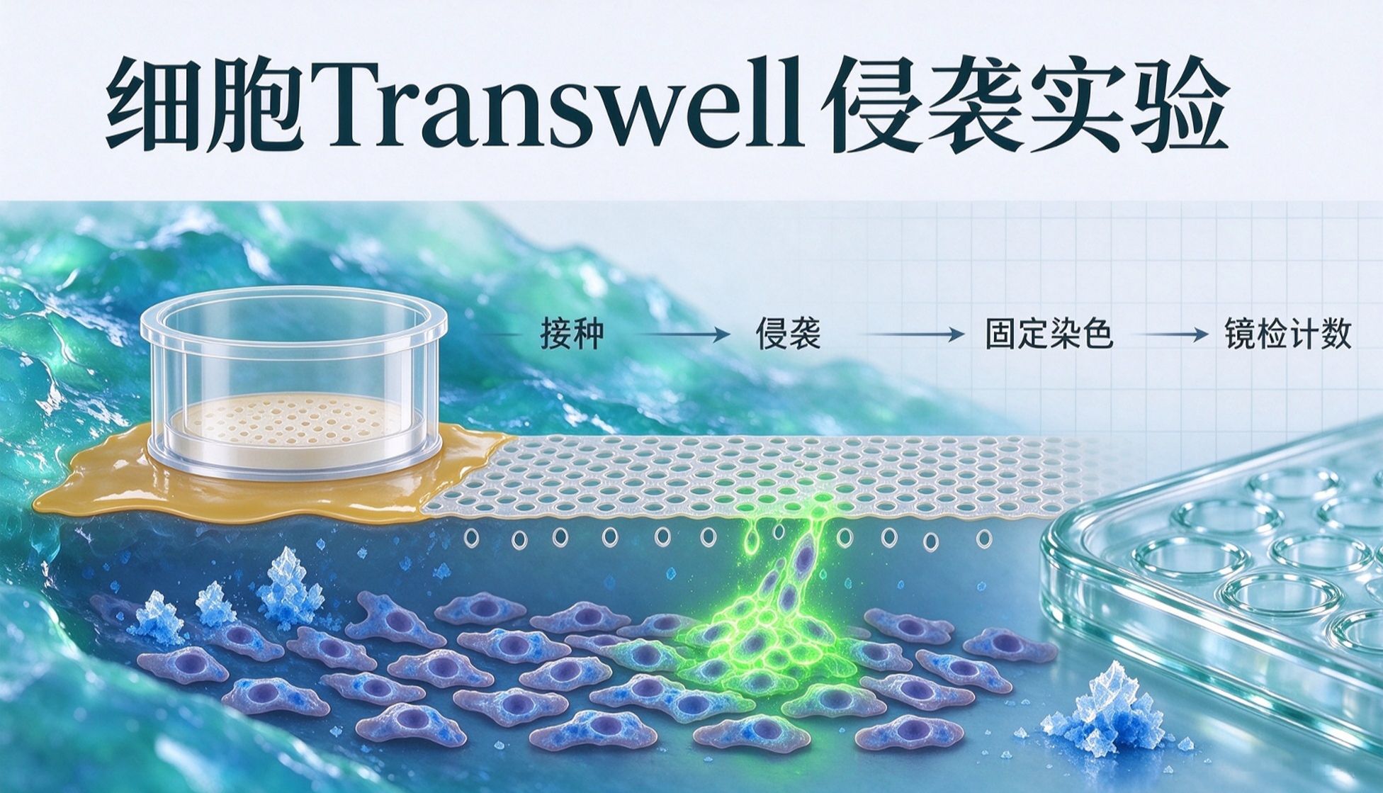 细胞Transwell侵袭实验