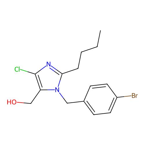 1-(4-溴苄基)-2-丁基-4-氯-1H-咪唑-5-甲醇,151012-31-6,≥98%,阿拉丁产品图