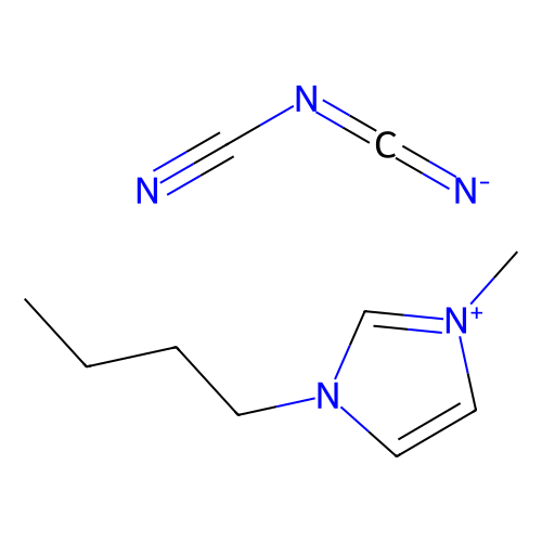 1-丁基-3-甲基咪唑双氰胺盐(BMIMDCA)，448245-52-1，≥97%，阿拉丁产品图