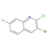 3-bromo-2-chloro-7-iodo-quinoline，2086768-49-0，≥97%，阿拉丁