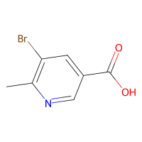 5-溴-6-甲基烟酸，1190862-72-6，≥97%，阿拉丁