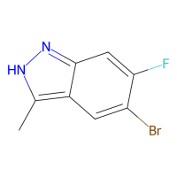 5-溴-6-氟-3-甲基-1H-吲唑,864773-66-0,≥97%,阿拉丁