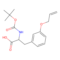 Boc-O-烯丙基-D-m-酪氨酸,1213571-65-3,97%,阿拉丁