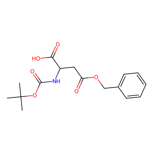叔丁氧羰基-D-天冬氨酸 4-苄酯，51186-58-4，≥98%，阿拉丁