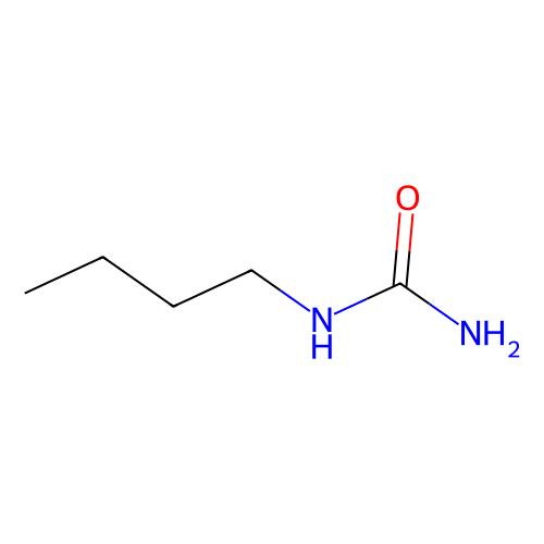 丁基脲，592-31-4，≥96%(N)，阿拉丁产品图