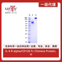 IL-6 R alpha/CD126 Fc Chimera Protein, Human