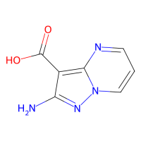 2-aminopyrazolo[1,5-a]pyrimidine-3-carboxylic acid，1394003-86-1，97%，阿拉丁