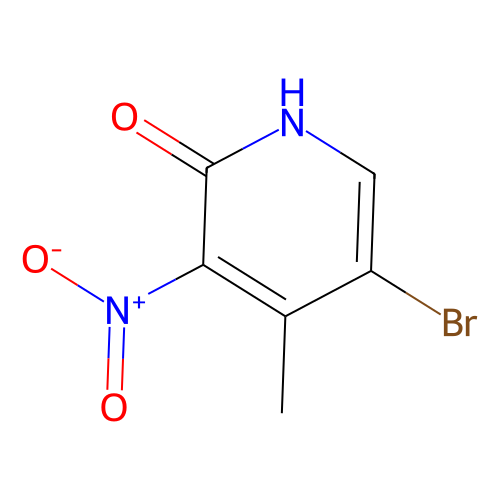 5-溴-4-甲基-3-硝基-2(1H)-吡啶酮，228410-90-0，≥98%，阿拉丁产品图