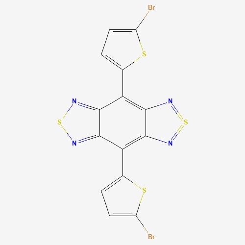 4,8-二(5-溴噻吩-2-基)苯并[1,2-c:4,5-c']双[1,2,5]噻二唑，886746-58-3，≥97%，阿拉丁产品图