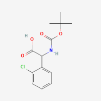 2-((叔丁氧基羰基)氨基)-2-(2-氯苯基)乙酸，313490-25-4，≥98%，阿拉丁