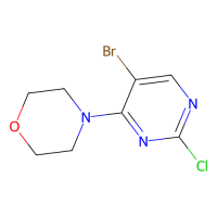 4-(5-溴-2-氯嘧啶-4-基)吗啉,139502-01-5,≥97%,阿拉丁