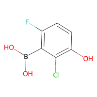 2-氯-6-氟-3-羟基苯基硼酸(含不等量酸酐),957121-07-2,≥98%,阿拉丁