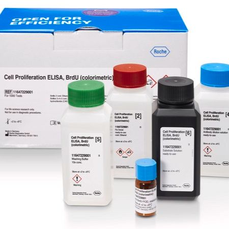 Roche货号11647229001细胞增殖试ELISA,BrdU(比色法)(Cell Proliferation ELISA,BrdU)上海睿安生物Merck-Millipore-Sigma-Roche官方正式授权代理商19121878899