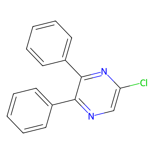 5-氯-2,3-二苯基吡嗪,41270-66-0,≥98%(GC),阿拉丁产品图