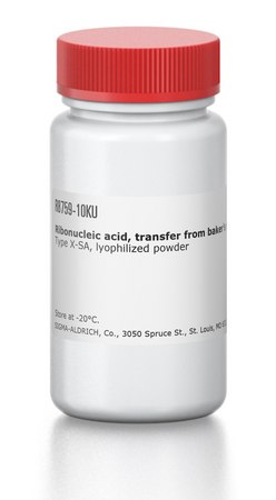 核糖核酸,转移 来源于面包酵母(酿酒酵母) Type X-SA, lyophilized powder