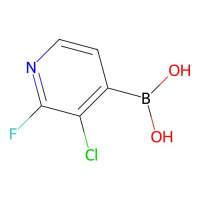 3-氯-2-氟吡啶-4-硼酸(含有数量不等的酸酐),1217500-55-4,≥98%,阿拉丁