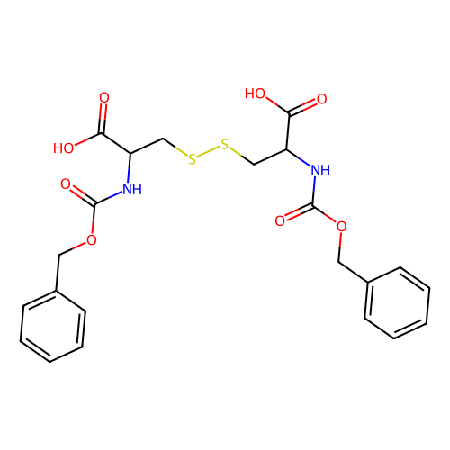 N,N'-二(苄氧羰基)-L-胱氨酸,6968-11-2,≥98%,阿拉丁产品图
