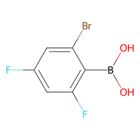 2,4-二氟-6-溴苯基硼酸，1315339-48-0，≥95%，阿拉丁