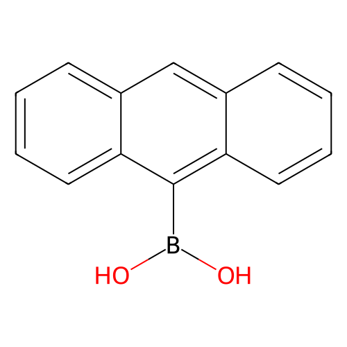 9-蒽硼酸(含数量不等的酸酐),100622-34-2,≥99%,阿拉丁产品图