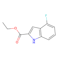 4-氟吲哚-2-羧酸乙酯，348-32-3，阿拉丁