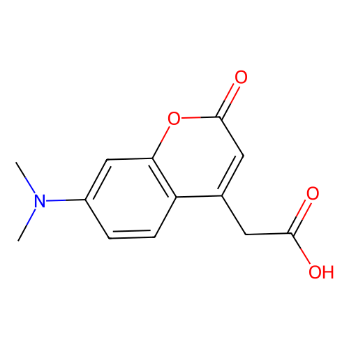 7-二甲基氨基香豆素-4-乙酸,80883-54-1,≥95%,阿拉丁产品图