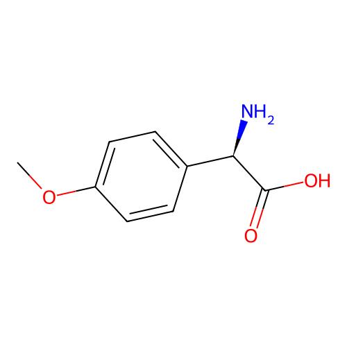 (R)-2-氨基-2-(4-甲氧苯基)乙酸,24593-49-5,≥95%,阿拉丁产品图