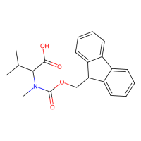 Fmoc-N-甲基-D-缬氨酸，103478-58-6，≥98%，阿拉丁