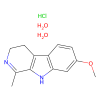 骆驼蓬灵 盐酸盐 二水合物,6027-98-1,分析标准品, ≥98%,阿拉丁