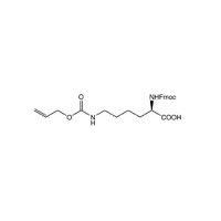 Nα-芴甲氧羰基-Nε-烯丙氧羰基-D-赖氨酸,214750-75-1,≥97%,阿拉丁