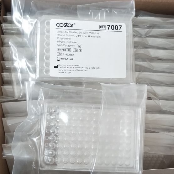 96孔 U型底超低吸附培养板corning7007
