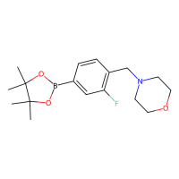 3-氟-4-( N -吗啉代甲基)苯基硼酸,频哪醇酯，1073354-74-1，阿拉丁