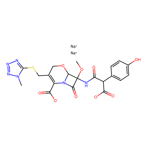拉氧头孢 钠盐，64953-12-4，≥85%，阿拉丁产品图