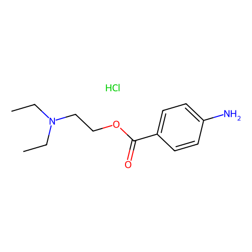 盐酸普鲁卡因,51-05-8,10mM in DMSO,阿拉丁产品图