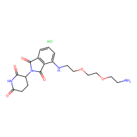 泊马度胺 4'-PEG2-胺 盐酸盐,2245697-87-2,≥95%(HPLC),阿拉丁
