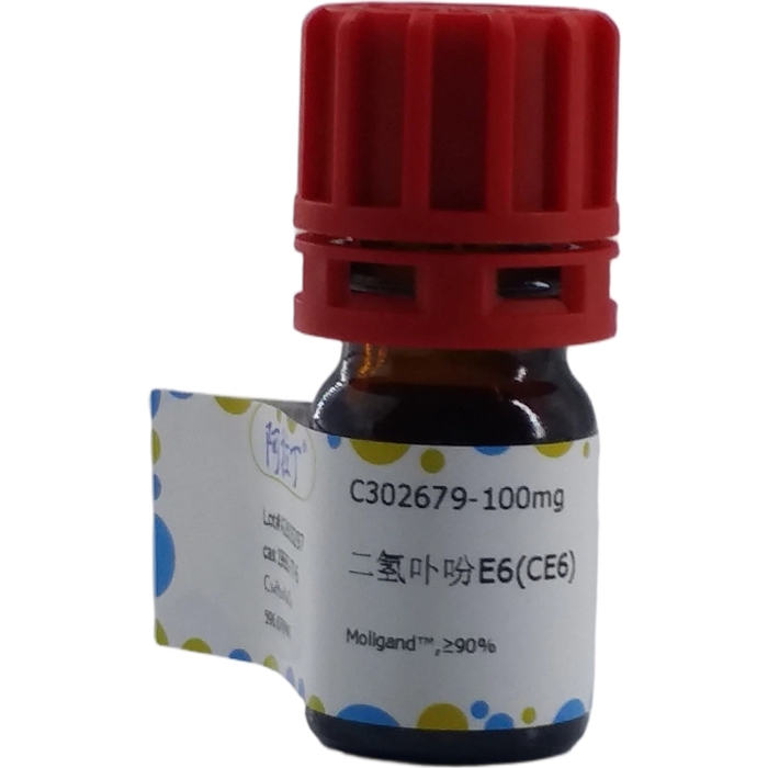 二氢卟吩E6(CE6),19660-77-6,Moligand™, ≥90%,阿拉丁产品图