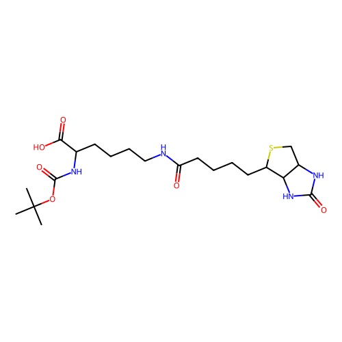 N-Boc-Biocytin，62062-43-5，≥98%，阿拉丁产品图
