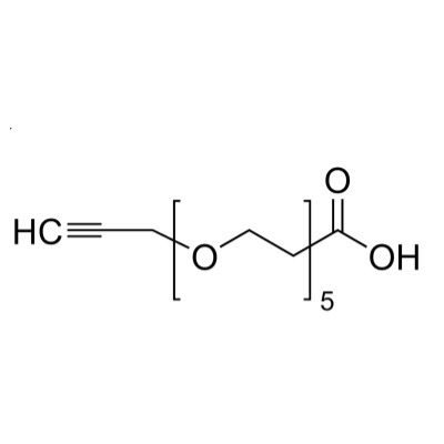炔丙基-PEG5-酸，1245823-51-1，≥98%，阿拉丁产品图