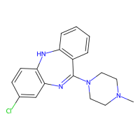 氯氮平，5786-21-0，Moligand™, 10mM in DMSO，阿拉丁