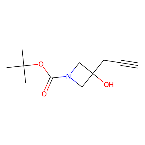 3-羟基-3-(丙-2-炔-1-基)氮杂环丁烷-1-羧酸叔丁酯,1429122-65-5,≥97%,阿拉丁产品图