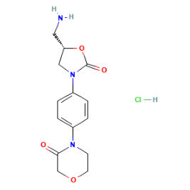 (S)-4-(4-(5-(氨基甲基)-2-氧代噁唑烷-3-基)苯基)吗啉-3-酮盐酸盐,898543-06-1,≥97%,阿拉丁产品图