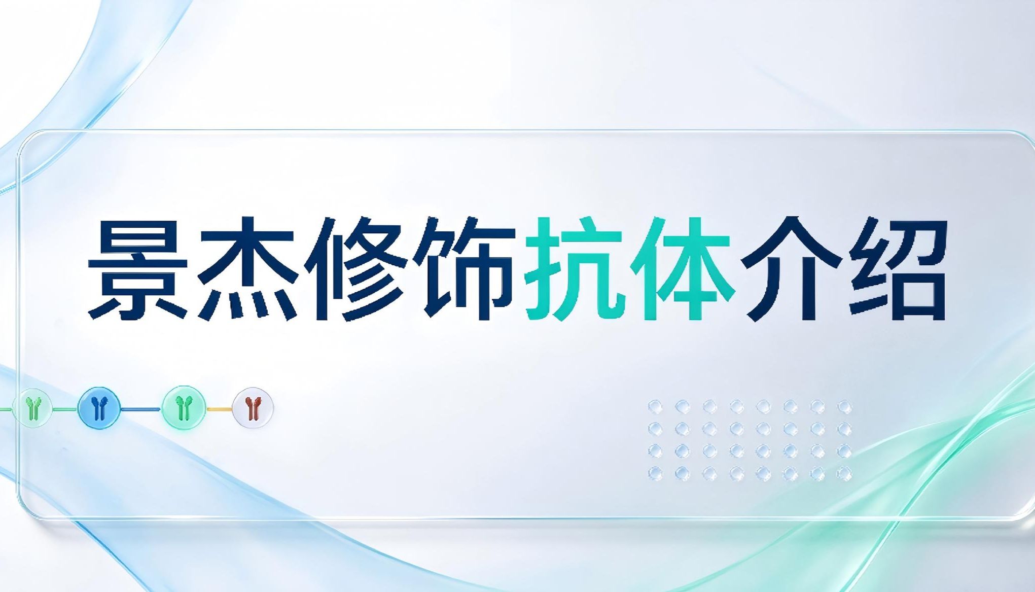 从前沿修饰探索到深入机制研究，选择景杰修饰抗体的四大理由
