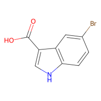 5-溴吲哚-3-甲酸,10406-06-1,≥98%,阿拉丁