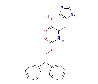 Fmoc-组氨酸-OH，116611-64-4，≥97%，阿拉丁产品图