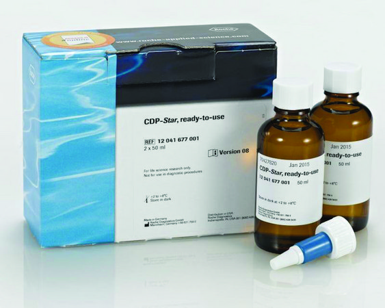 CDP-Star® Disodium 2-chloro-5-(4-methoxyspiro {1,2-dioxetane-3,2′-(5′-chloro)tricyclo[3.3.1.13,7 ]decan}-4-yl)-1-phenyl phosphate