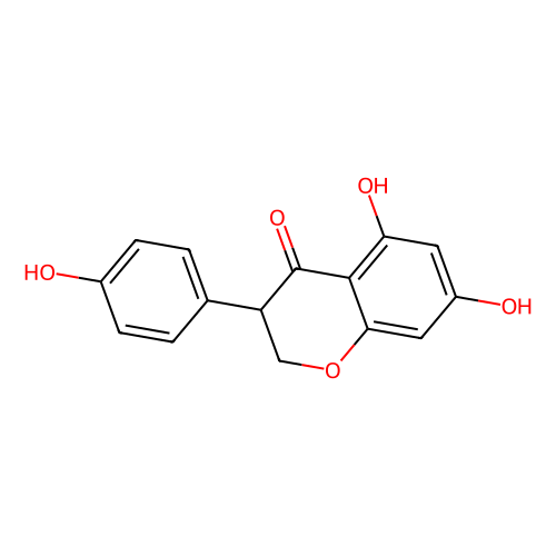 5,7-二羟基-3-（4-羟基苯基）色满-4-酮，21554-71-2，≥97%，阿拉丁产品图