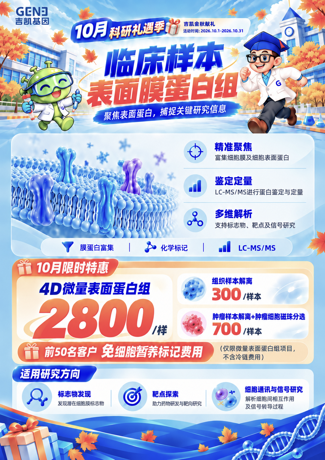 表面蛋白组学服务与活动信息