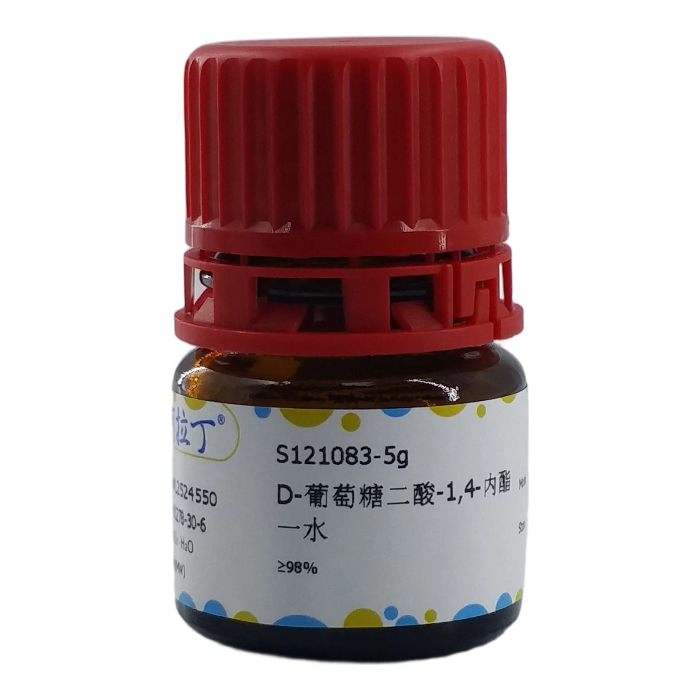 D-葡萄糖二酸-1,4-内酯 一水,61278-30-6,≥98%,阿拉丁产品图
