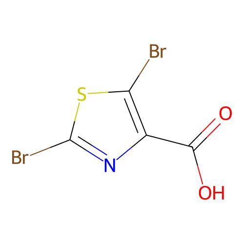 2,5-二溴噻唑-4-甲酸,943735-44-2,≥95%,阿拉丁产品图