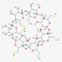 七-(6-巯基-6-去氧)-β-环糊精,160661-60-9,≥98%,阿拉丁